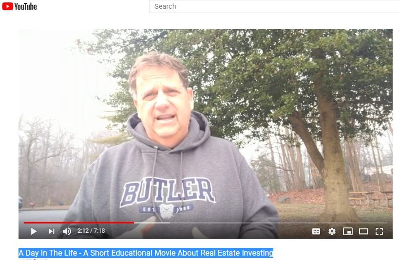 A Day In The Life – A Short Educational Movie About Real Estate Investing