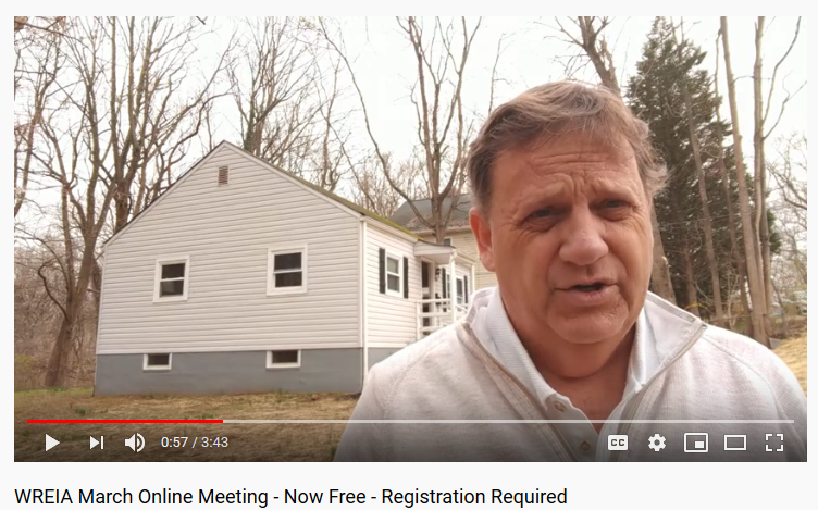 More Details About WREIA March Meeting – VIDEO